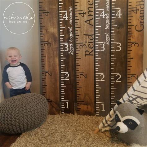 etsy height chart|personalized height chart for kids.